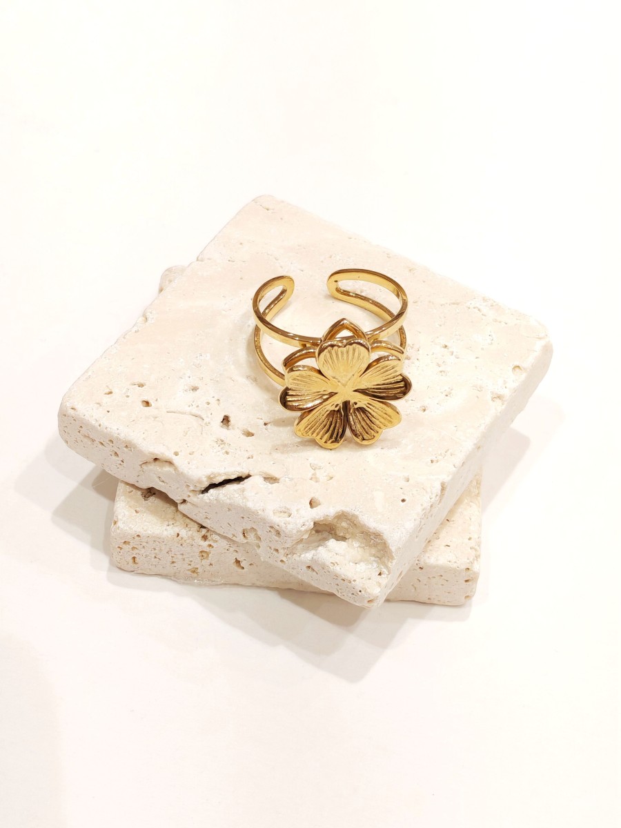 Bague réglable acier Anti-stress R201