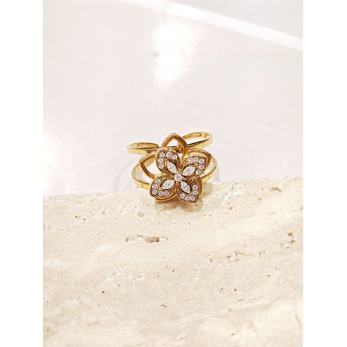 Bague réglable acier Anti-stress R204