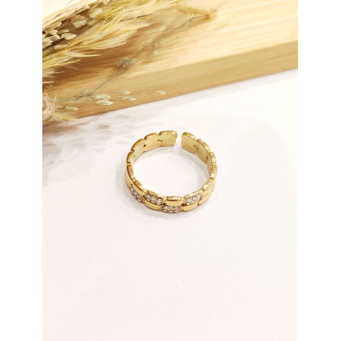 Bague réglable en acier inoxydable R206