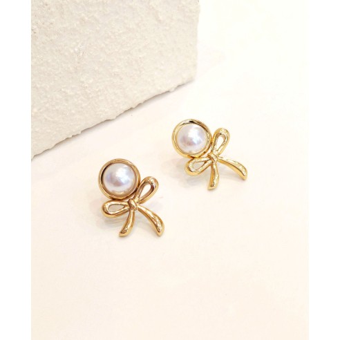 Boucles d'oreilles acier inoxydable E478
