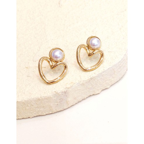 Boucles d'oreilles acier inoxydable E479