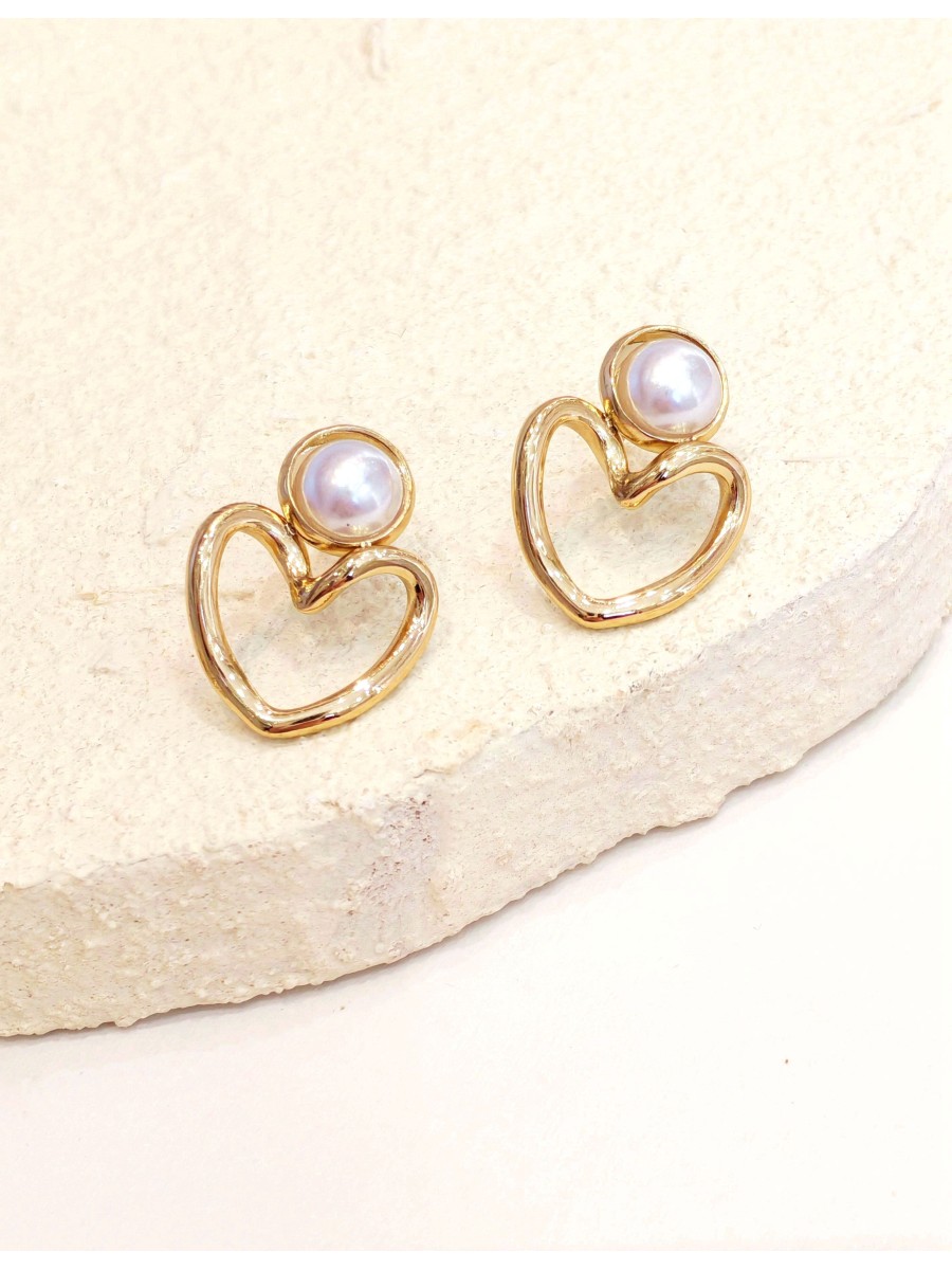 Boucles d'oreilles acier inoxydable E479