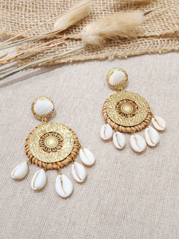Boucles d'oreilles acier inoxydable E481