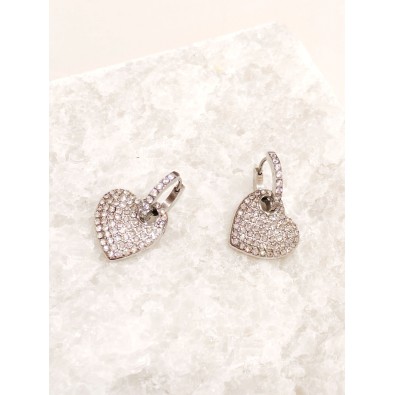 Boucles d'oreilles acier inoxydable E484
