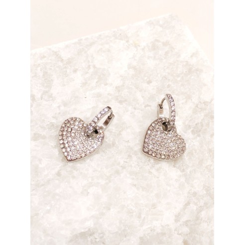 Boucles d'oreilles acier inoxydable E484
