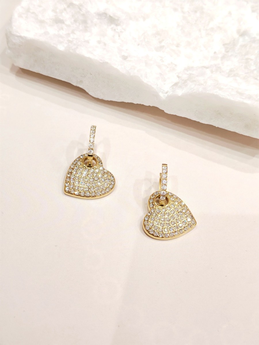 Boucles d'oreilles acier inoxydable E484