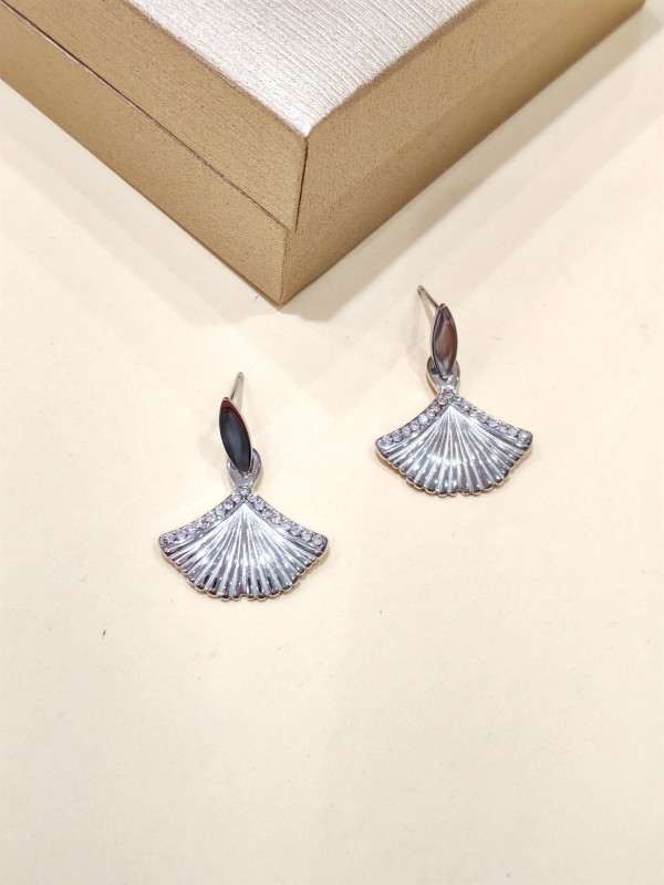 Boucles d'oreilles acier inoxydable E488 2