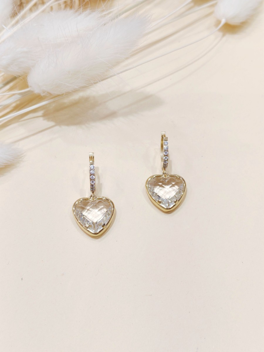 Boucles d'oreilles acier inoxydable E493
