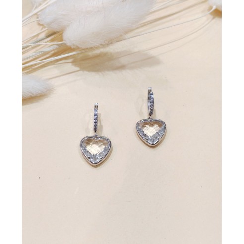 Boucles d'oreilles acier inoxydable E493