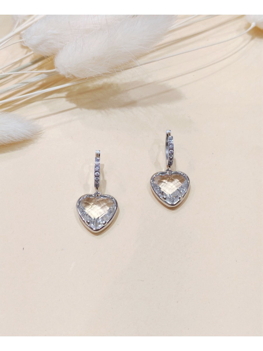 Boucles d'oreilles acier inoxydable E493