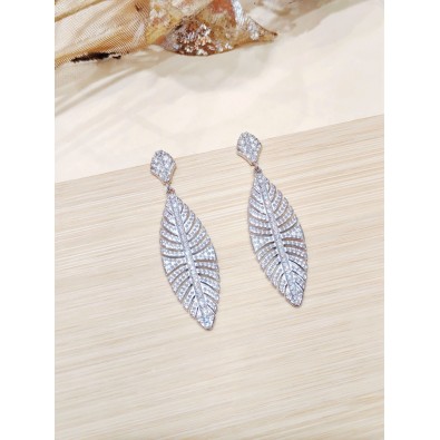 Boucles d'oreilles acier inoxydable E497 2