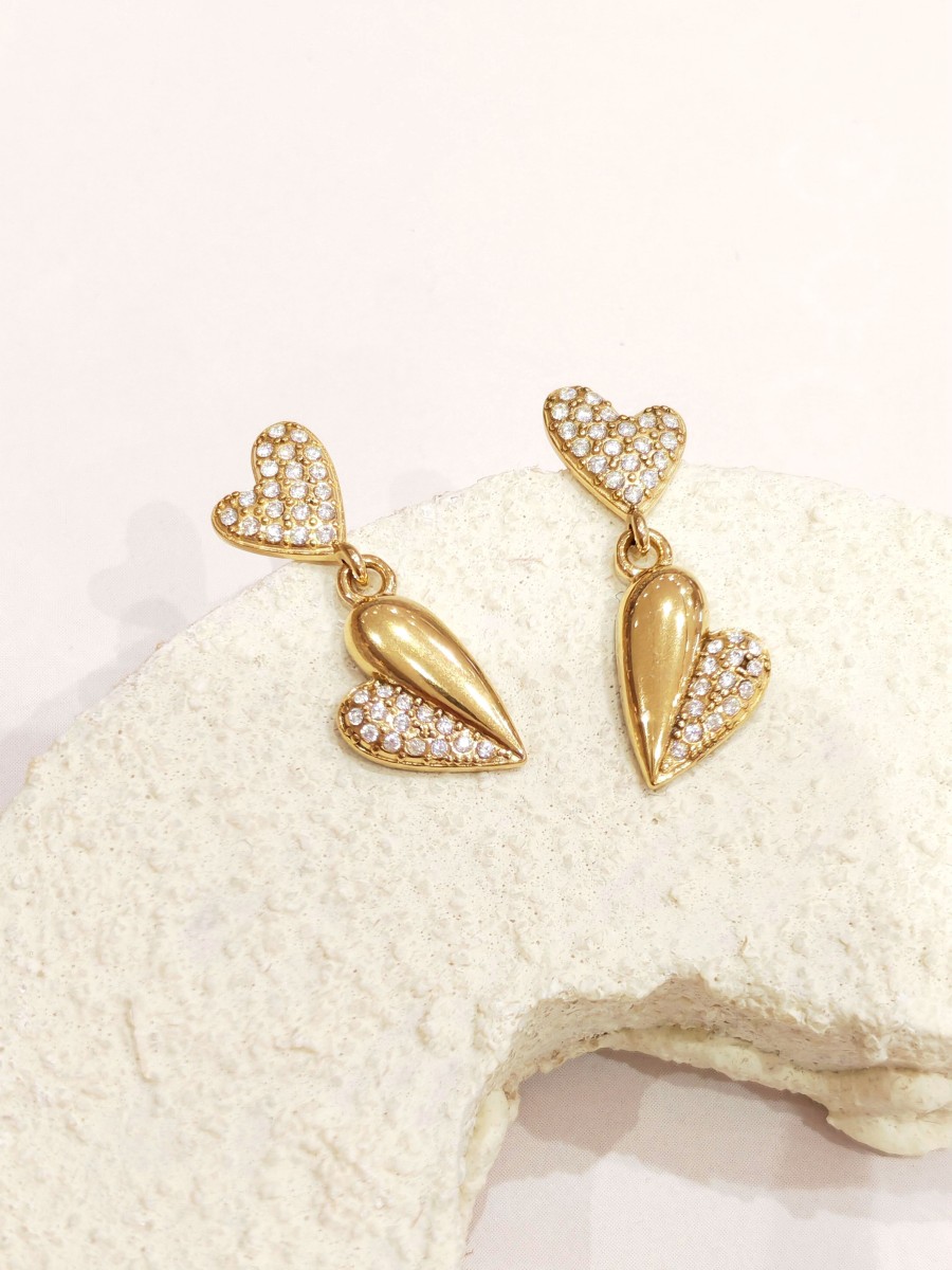 Boucles d'oreilles acier inoxydable E500
