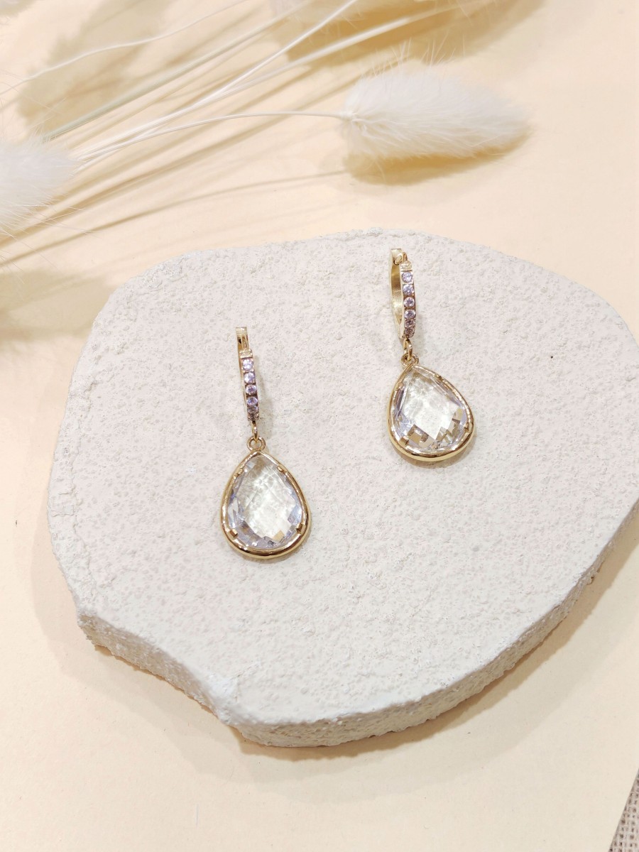 Boucles d'oreilles acier inoxydable E503