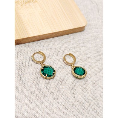 Boucles d'oreilles acier inoxydable E504