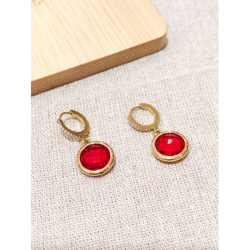 Boucles d'oreilles acier inoxydable E504