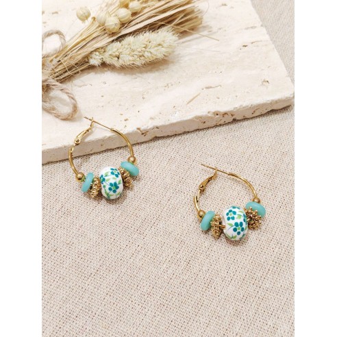 Boucles d'oreilles acier inoxydable E506