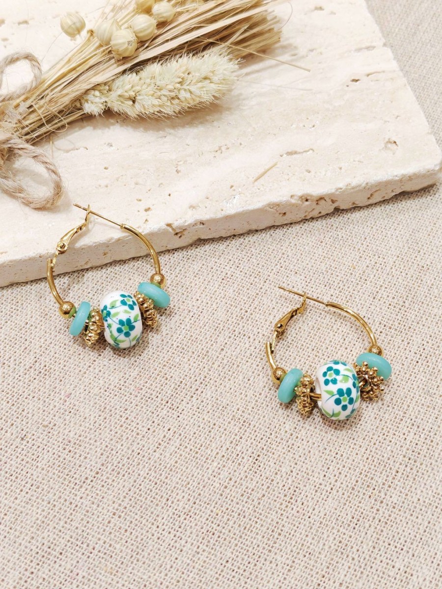 Boucles d'oreilles acier inoxydable E506