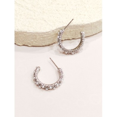Boucles d'oreilles acier inoxydable E507