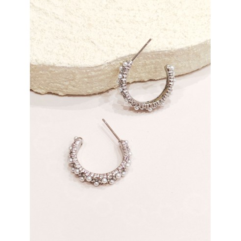 Boucles d'oreilles acier inoxydable E507