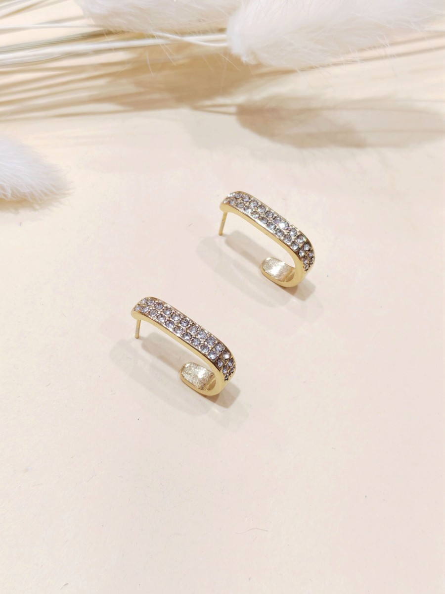 Boucles d'oreilles acier inoxydable E509