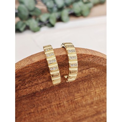 Boucles d'oreilles acier inoxydable E510