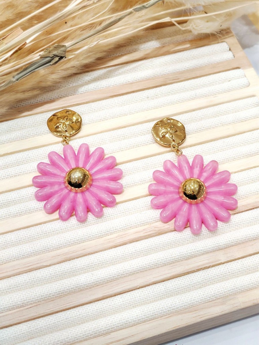 Boucles d'oreilles acier inoxydable E513