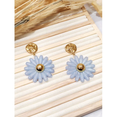Boucles d'oreilles acier inoxydable E513