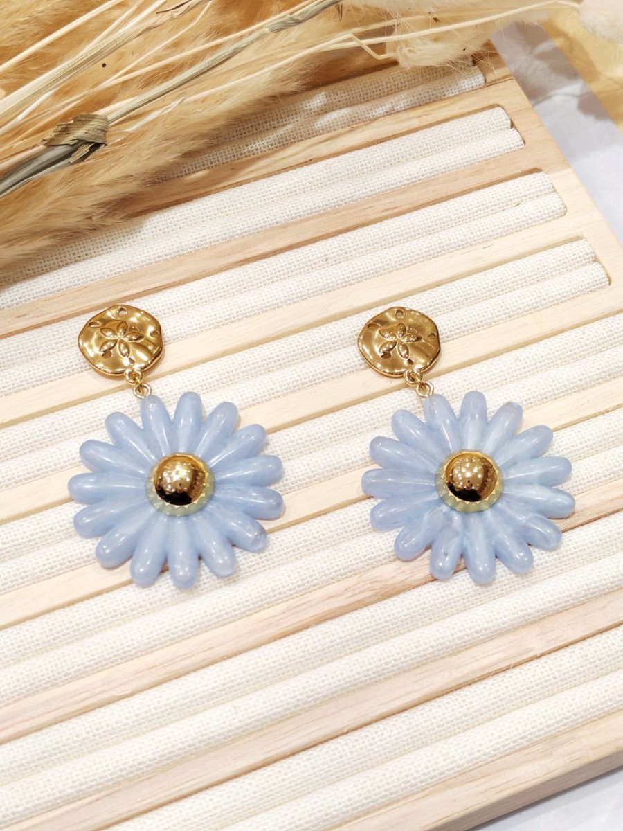 Boucles d'oreilles acier inoxydable E513