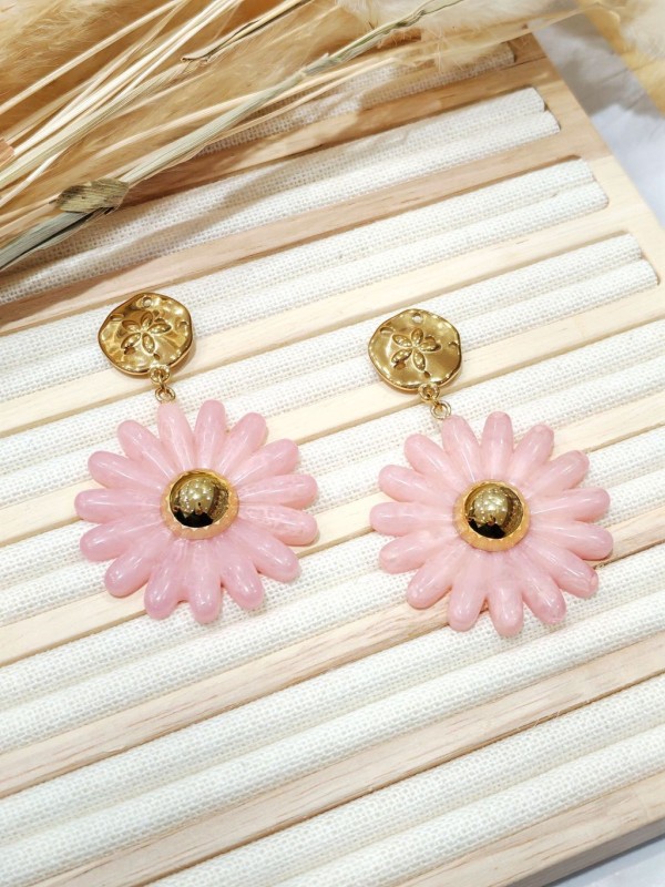 Boucles d'oreilles acier inoxydable E513