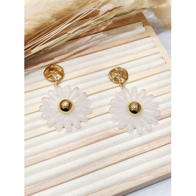 Boucles d'oreilles acier inoxydable E513 2
