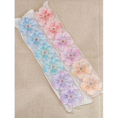 Lot de 12pcs pinces a cheveux fleurs LA004
