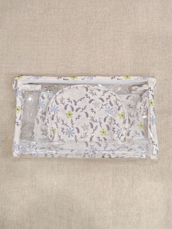 Lot de 3 trousses de toilette 24x14cm T004 2