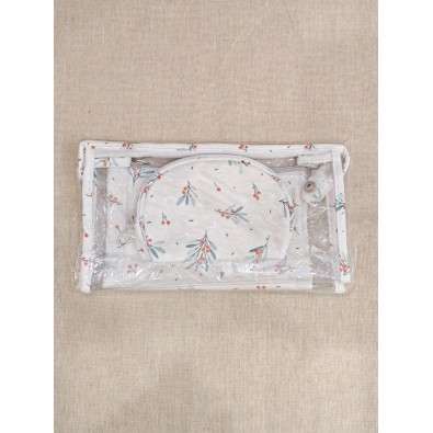 Lot de 3 trousses de toilette 24x14cm T005 2