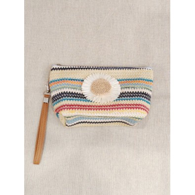 Petite trousse à fleur 22x13cm T008