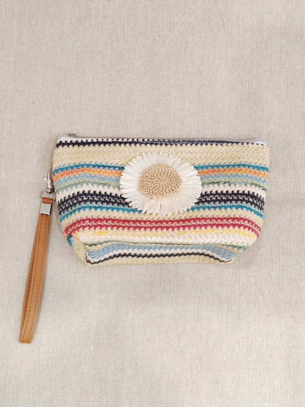 Petite trousse à fleur 22x13cm T008