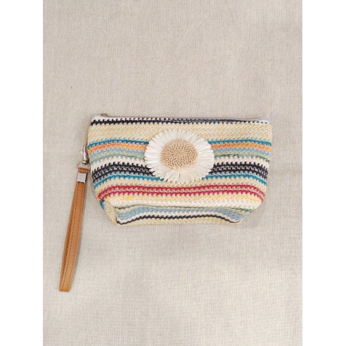 Petite trousse à fleur 22x13cm T008
