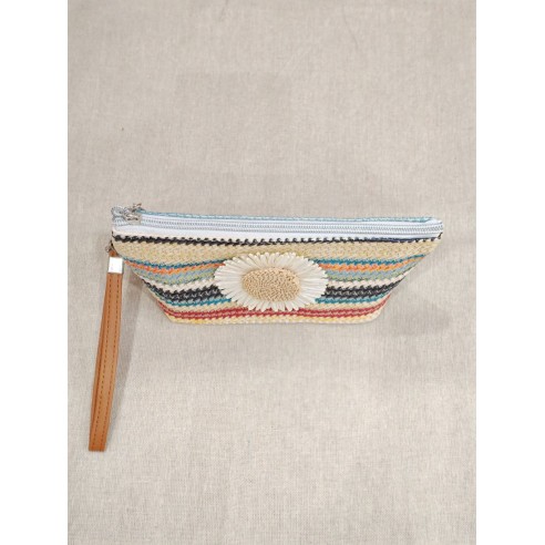 Petite trousse à fleur 22x13cm T008