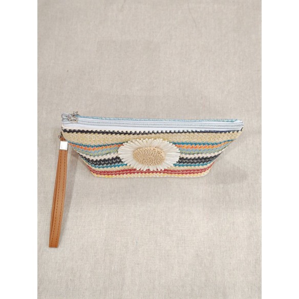 Petite trousse à fleur 22x13cm T008