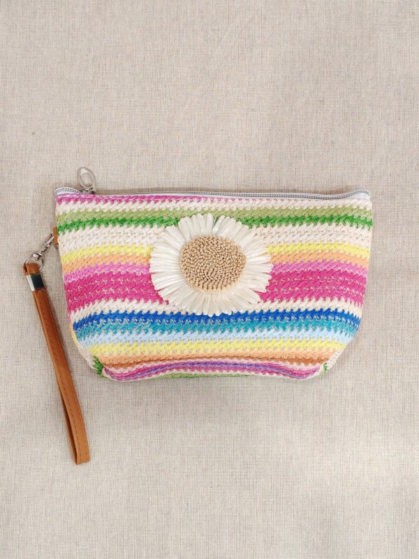 Petite trousse à fleur 22x13cm T009