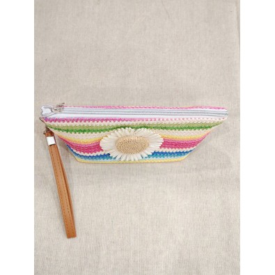 Petite trousse à fleur 22x13cm T009 2