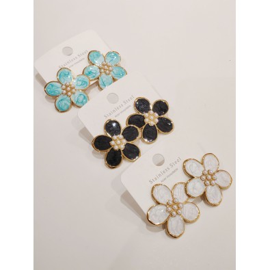 Boucles d'oreilles acier inoxydable E514