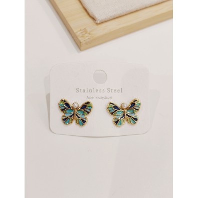 Boucles d'oreilles acier inoxydable E516