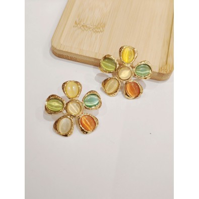 Boucles d'oreilles acier inoxydable E518