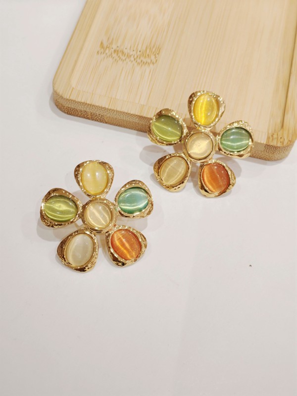 Boucles d'oreilles acier inoxydable E518