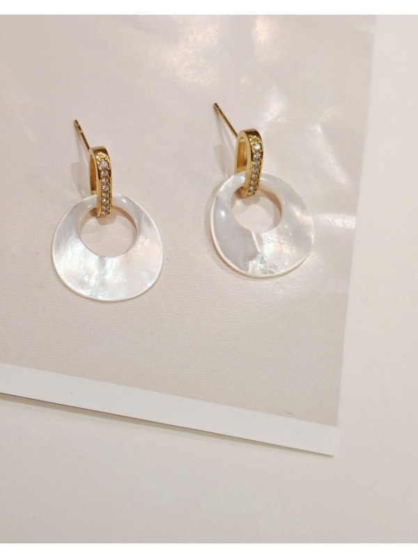 Boucles d'oreilles acier inoxydable E520