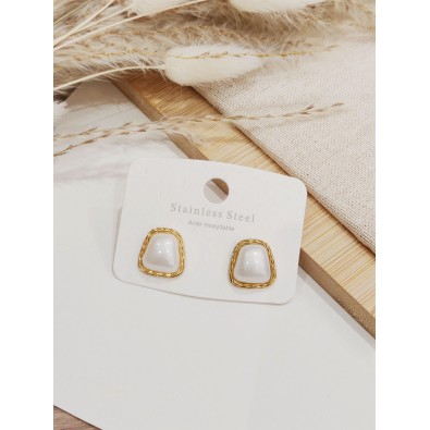 Boucles d'oreilles acier inoxydable E521