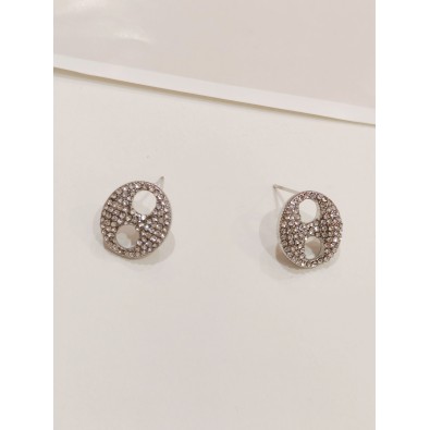 Boucles d'oreilles acier inoxydable E525 2