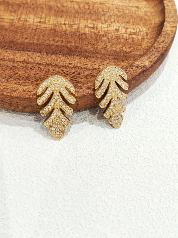 Boucles d'oreilles acier inoxydable E517