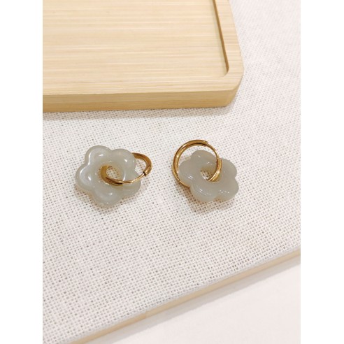 Boucles d'oreilles acier inoxydable E529