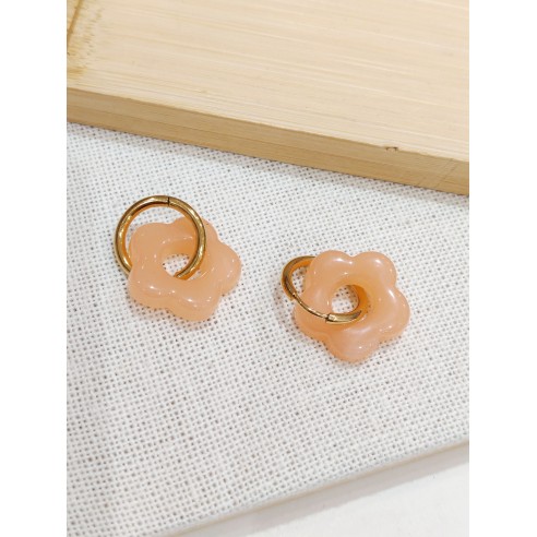 Boucles d'oreilles acier inoxydable E529